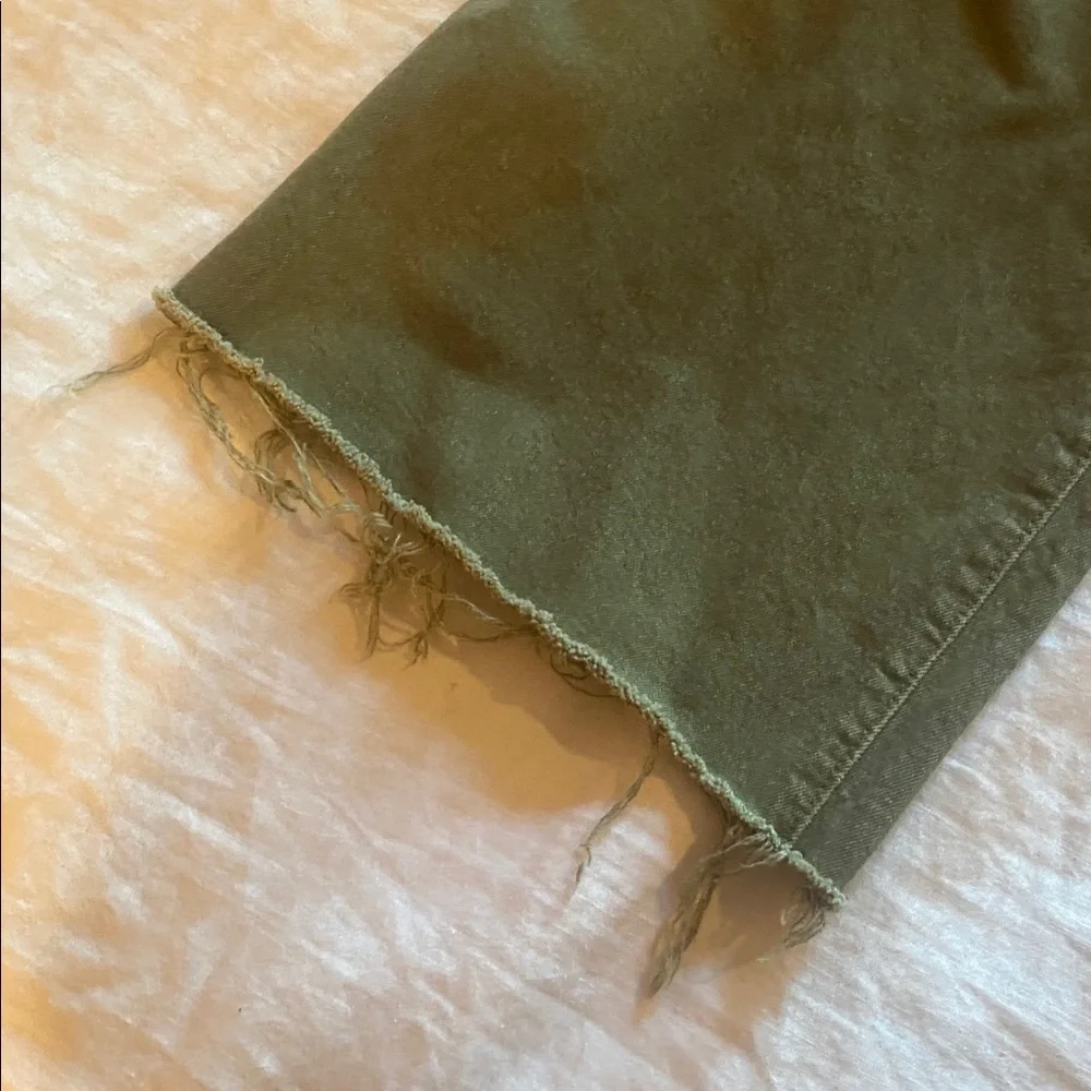 Madewell high rise cropped wide leg pant. - Picture 2 of 5